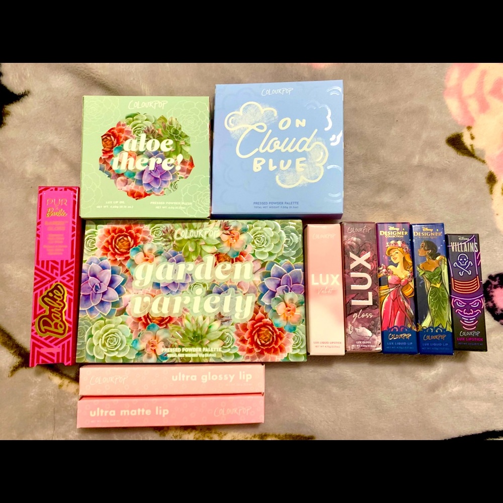 SOLD* Empty makeup packaging